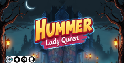 Hummer Lady Queen - HTML5 Construct3 Game