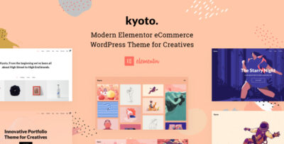 Kyoto - Innovative Portfolio Theme for Creatives