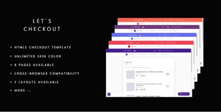 Let's Checkout - jQuery & HTML5 Checkout Page Template