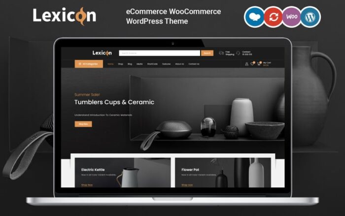 Lexicon - Art & Gallery Shop WooCommerce Theme