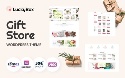 LuckyBox - Gift Store Elementor WooCommerce Theme