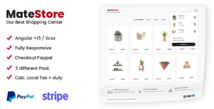 MateStore - Angular Shopping Cart
