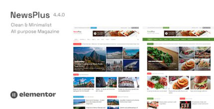 NewsPlus - News and Magazine WordPress theme