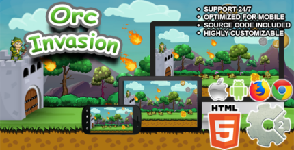 Orc Invasion - ( Archery Game HTML5 )