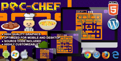 Pac-Chef - HTML5 Arcade Game