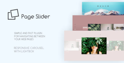 Page Slider Responsive Javascript Plugin