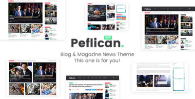 Peflican - A Newspaper & Magazine WordPress Theme