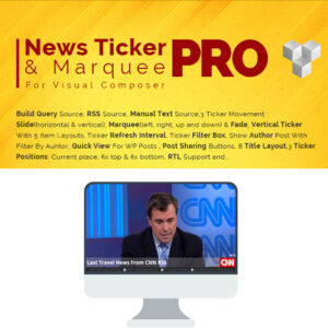 Pro News Ticker & Marquee for Visual Composer