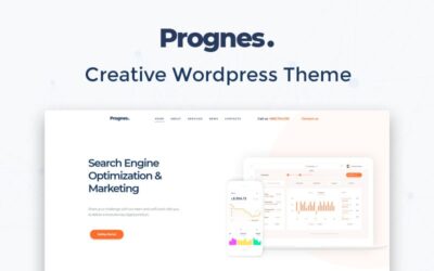 Prognes - Consulting Multipurpose Clean Elementor WordPress Theme