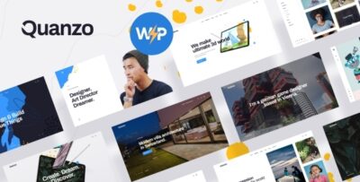 Quanzo - Personal Portfolio WordPress Theme