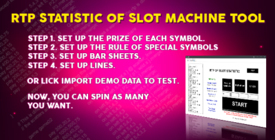 RTP of slot machine statistic