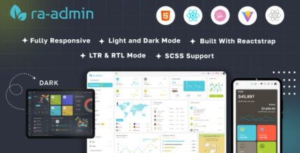 Ra-admin React JS Admin Dashboard Template