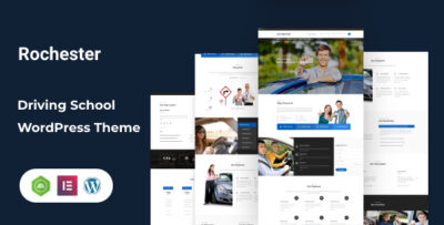 Rochester - Driving School WordPress Theme