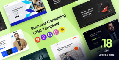 Seargin - Business Consulting HTML Template