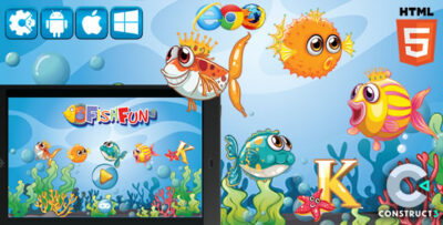 Slot Fish Fun - Html5 Game (CAPX)