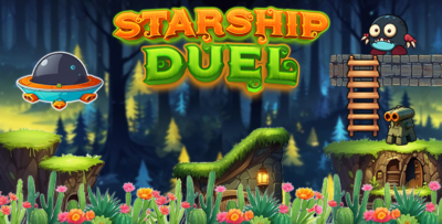 Starship Duel - HTML5 Construct3 Game