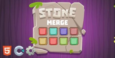 Stone Merge - HTML5 Puzzle Game (Construct 23)