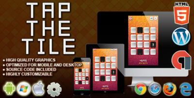 Tap the Tile - HTML5 Construct Skill Game