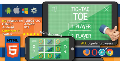 Tic tac toe - HTML5 (.capx)