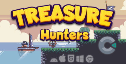 Treasure Hunters - HTML 5 - Construct 3 Game