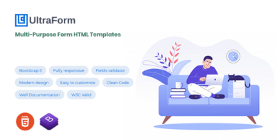 UltraForm - Bootstrap 5 Multi-Purpose Form Templates