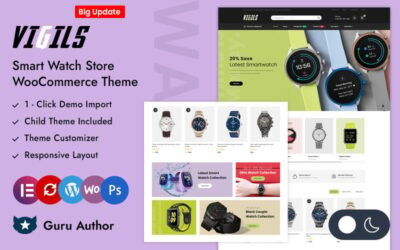 Vigils - Smart Watch Store WooCommerce Theme