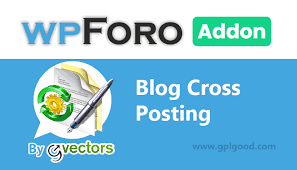 WPForo – Blog Cross Posting