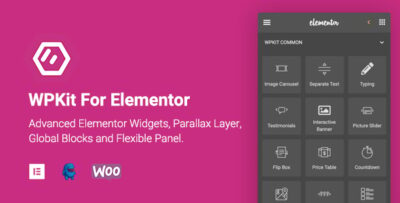 WPKit For Elementor - Advanced Widgets & Addon