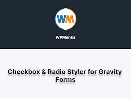 WPMonks – Checkbox & Radio Inputs Styler for Gravity Forms