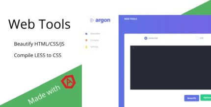 Web Tools - Beautify HTMLJSCSS & Compile LESS Online