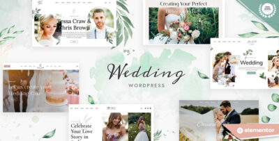 Wedding Industry - Wedding Multipurpose Couple WP