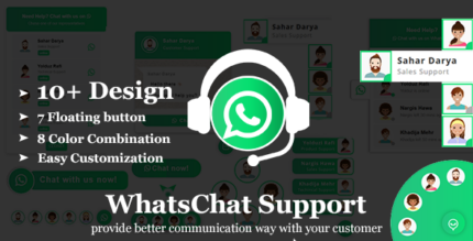 WhatsChat-WhatsApp Chat Widget jQuery Plugin