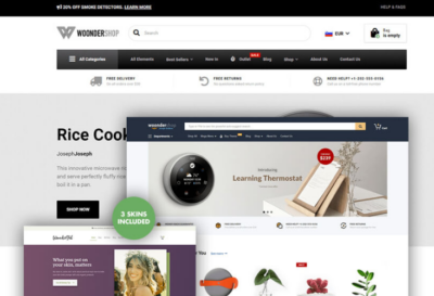 WoonderShop - WooCommerce Theme for eCommerce Professionals