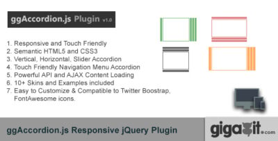 ggAccordion - A Responsive jQuery Plugin