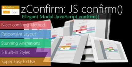 zConfirm Elegant Modal JavaScript confirm()