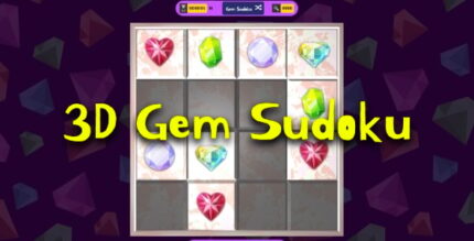 3D Jewel Sudoku - Cross Platform Puzzle Game