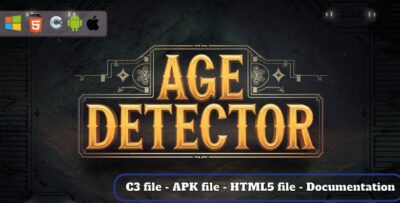 Age Detector - Mind Game - HTML5, Construct 3