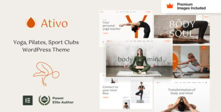 Ativo - Yoga Sports Club WordPress Theme