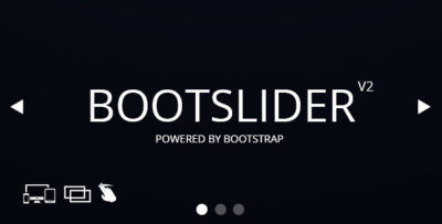 Bootslider - Responsive Bootstrap CSS3 Slider