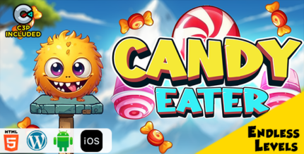 Candy Eater HTML5 Construct 3 Game