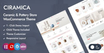 Ciramica - Ceramic Store WordPress WooCommerce Theme