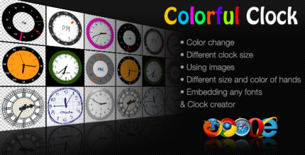 Colorful Clock