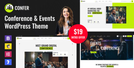 Confer - Conference & Events WordPress Theme