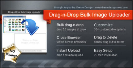 Drag-n-Drop Bulk Image Uploader