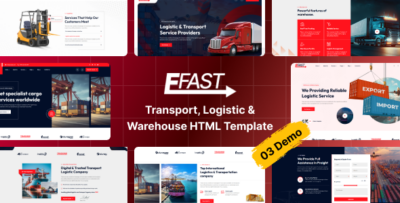 Efast - Transport, Logistic & Warehouse HTML Template