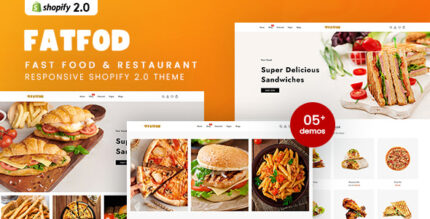 Fatfod - Fast Food & Restaurant Shopify 2.0 Theme