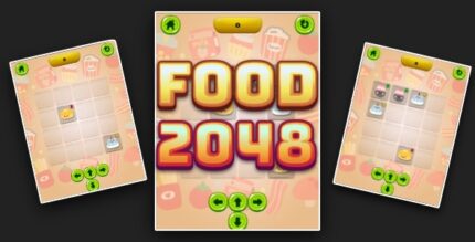 Food 2048 - Cross Platform Puzzle Game