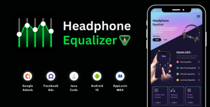 Headphone Equalizer with AdMob Ads Android