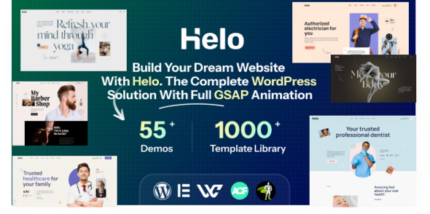 Helo Multi-Purpose Business Agency & Portfolio Theme