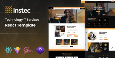 Instec - Technology IT Services React Template